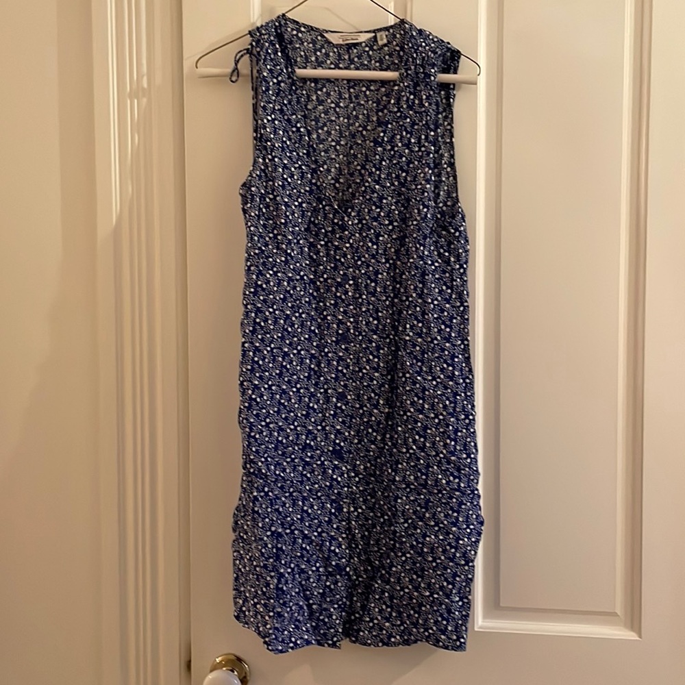 & other stories floral button down dress